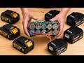 The manufacturer doesn’t even know this: Restore an old drill battery using just a utility knife.