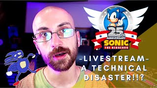 SONIC 25TH ANNIVERSARY LIVESTREAM  - A TECHNICAL DISASTER!? SOUND ENGINEER REACTS #sega