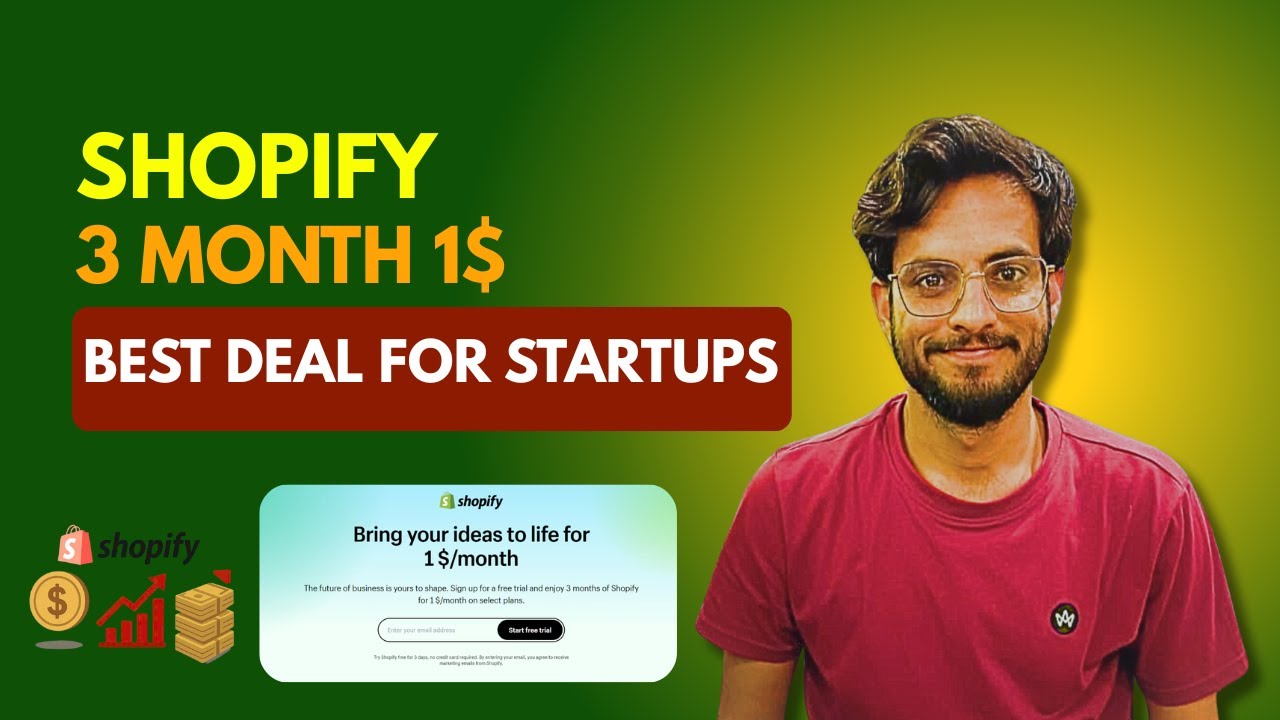 Shopify $1 For 3 Months Offer (2025 Method) | Start Your Store Cheap!