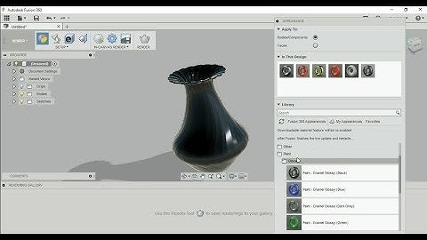 How to make vase in fusion 360
