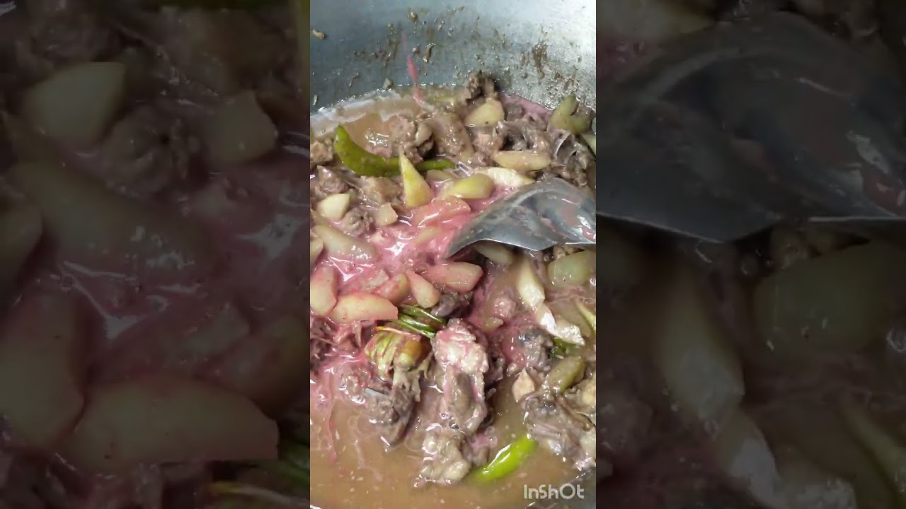 Ginataang Native Chicken (Dinuguan Version) 😋😋😋😋