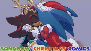 Holiday Romance 🎄🥰| Sonadow mini Christmas comic dubs