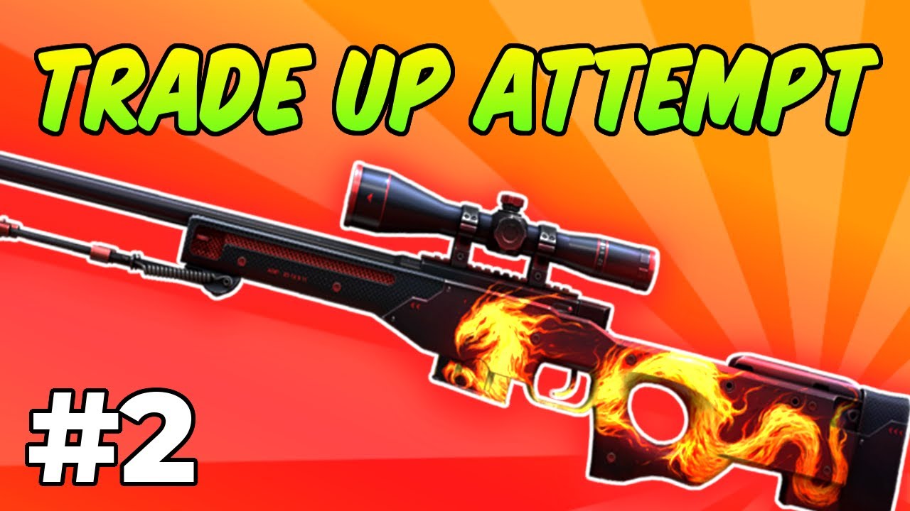 CS GO - AWP Wildfire Trade Up Contract ATTEMPT #2! (Rare Counter Strike ...