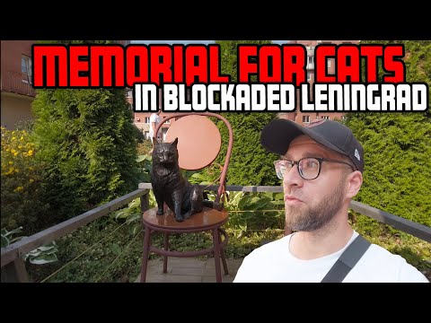 Video: Monuments to cats in Russia