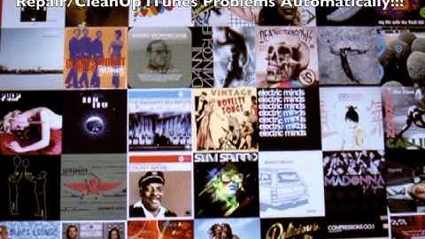 Repair/CleanUp iTunes Problems Automatically!!! Fix Your iTunes Now!!!