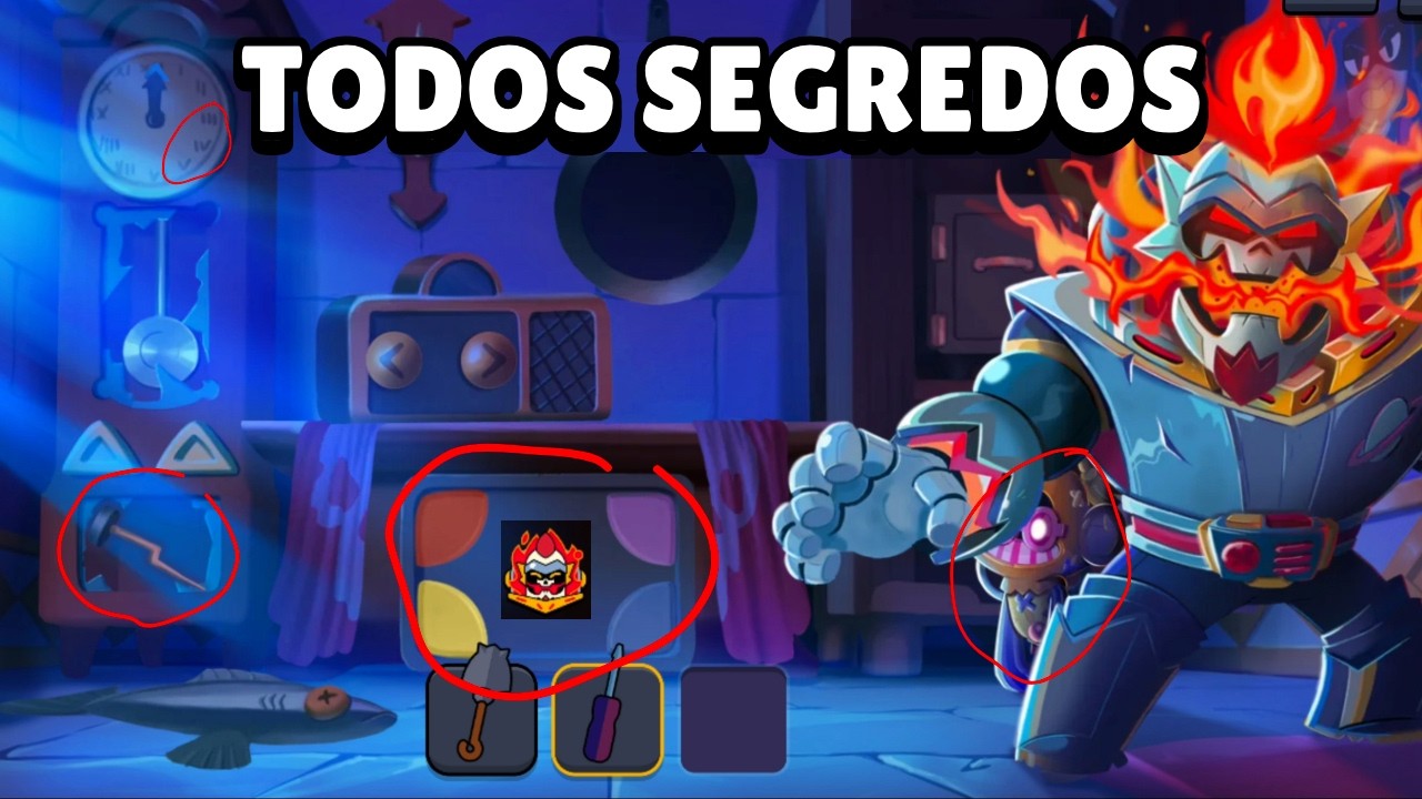 COMO COMPLETAR A SALA DO DEMIAN e RESGATAR TODOS OS PRESENTES GRÁTIS BRAWL STARS!