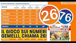 Il Gioco Sui Numeri Gemelli, Chiama Il 26