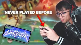 PC players try mobile Genshin Impact