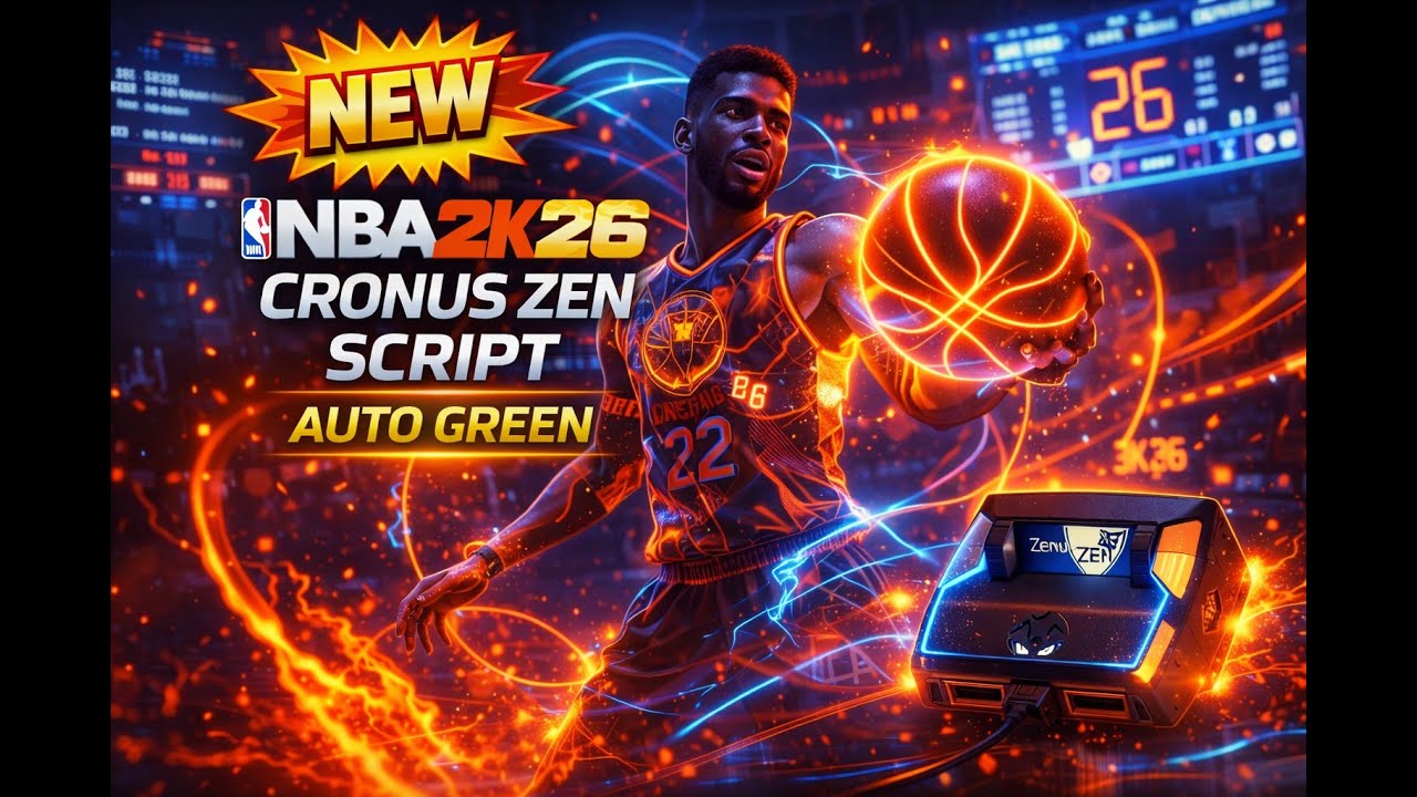 NEW  AUTO GREEN NBA 2K26 Cronus Zen Script   PS5 Setup Guide