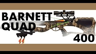 Barnett Quad 400 Crossbow Review, Specs, Cocking device, parts, manual