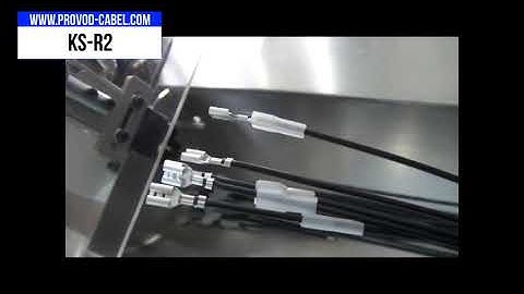 Станок KS-R2 с установкой пластиковой колодки на коннектор 6,3 мм (мама)