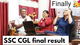 My family reaction on SSC CGL 2020 final result🥳 @BhawnaASOCSS