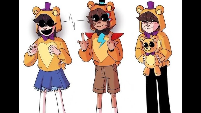 CapCut_fnaf comics cassidy evan and gregory