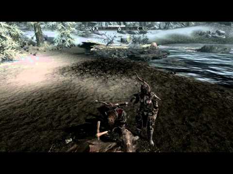 Добыча глины в The Elder Scrolls V: Skyrim