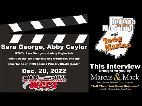 Indiana in the Morning Interview: Sara George and Abby Caylor (12-20-22)