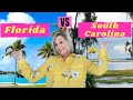 Living in florida vs south carolina  let me share my experiences living in both states