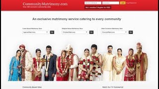 How to use community Matrimony app screenshot 1