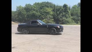 Fiat 124 Spider Abarth Drifting