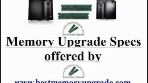 Compatible RAM Memory Upgrade Specifications of Dell PowerEdge T310 Server Computer System DDR3 1333