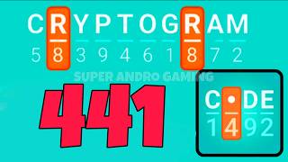CRYPTOGRAM 441
