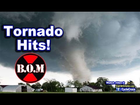 Tornado Strikes My Area - Grateful For Bug Out Van!