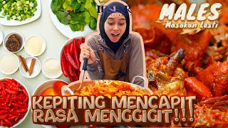 MALES : WARGIIIII!!! HEBOH LESTI KEJORA MASAK SAMBIL DANCE GAYA KEPITING LOHHHH!!!