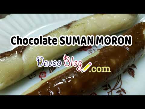 YUMMY Chocolate SUMAN MORON by DavaoBlog.com Kakanin Recipe