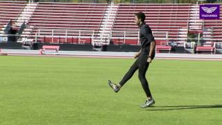 BOUNDING DRILLS - SMALL HOPS LEFT LEG BACKWARD