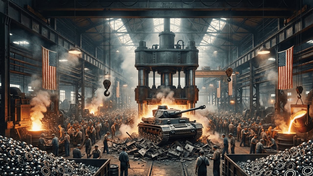 Внутри завода Timken Canton: как 11 000 рабочих ежедневно производили 50 миллионов шарикоподшипни...