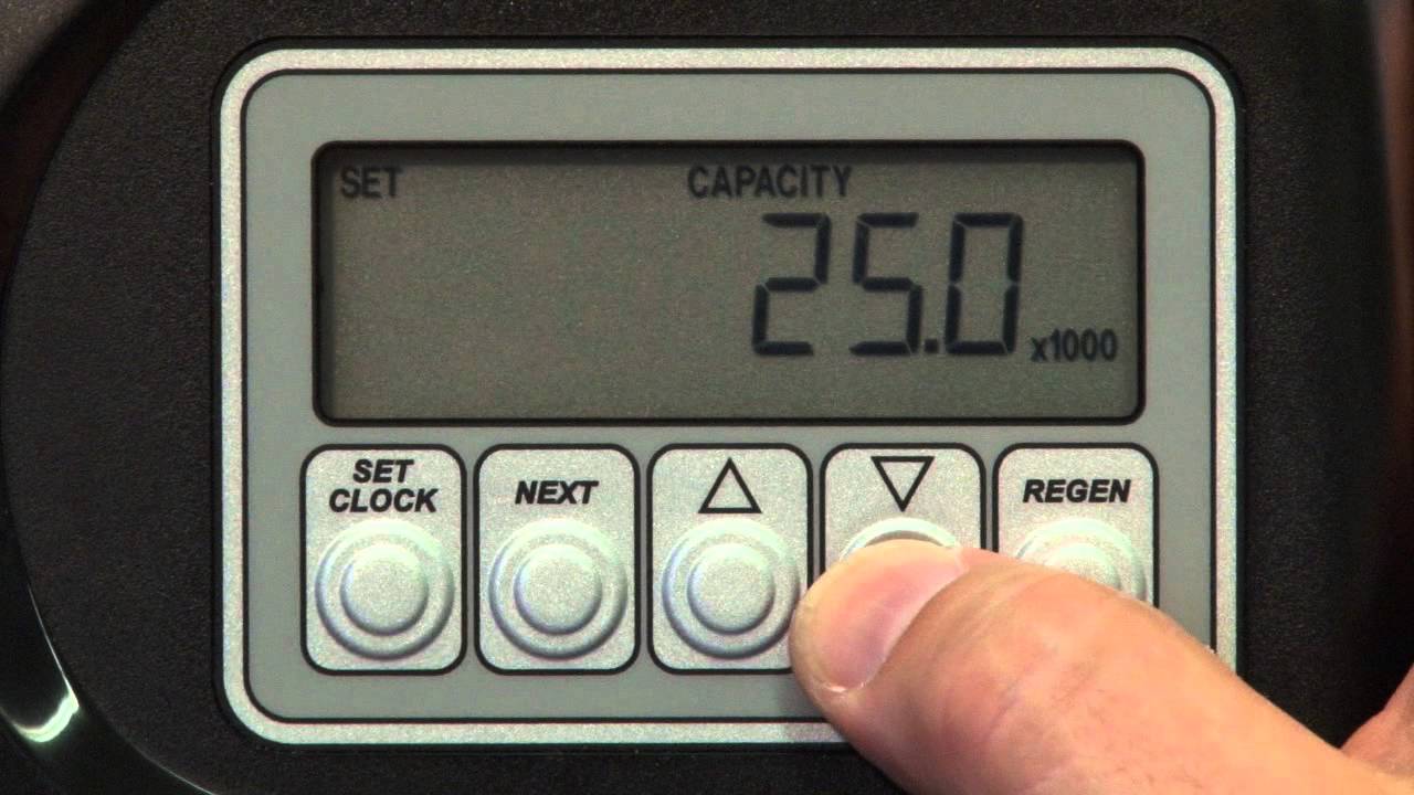 How To Adjust Water Softener Programming The New Safeway Valve #1 - YouTube