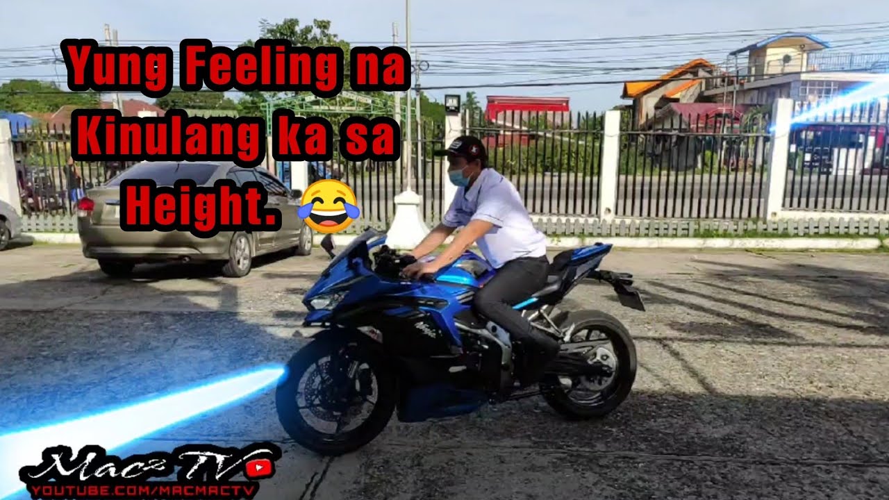 Kawasaki Ninja Zx25r 5'3 Height. 😂😂😂 YouTube