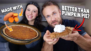Sweet Potato Pie 🥧 Like Pumpkin Pie.... But BETTER! 🎃
