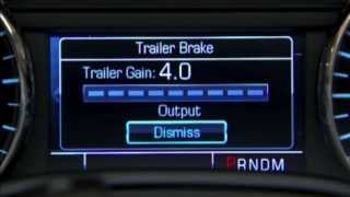 How to: Operating the Trailer Brake Controller (2014 Silverado)