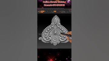 How to create 3d jewelry design in zbrush