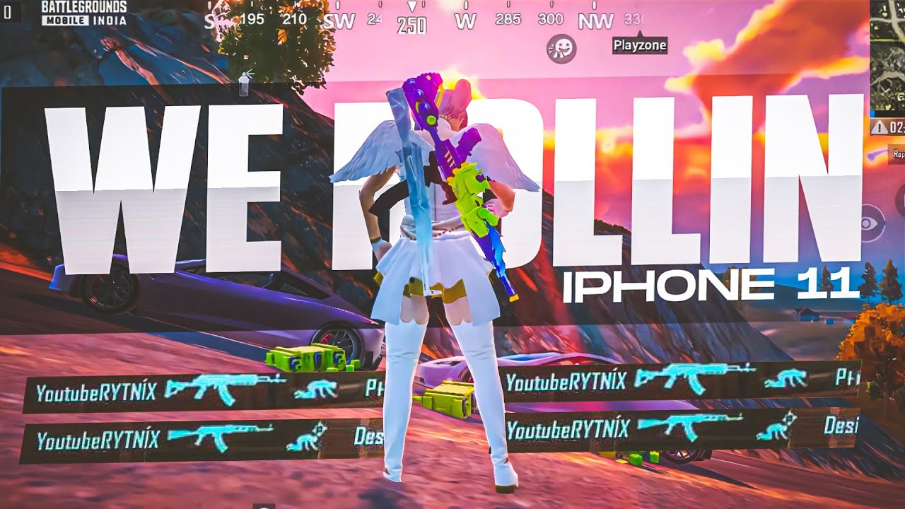 We Rollin (4k) HDR Extreme BGMI Montage | iPhone 11 Montage