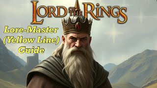 LOTRO: LORE-MASTER (yellow line) LI's Traits, Combat and Rotation. *time stamped* 1-31-26