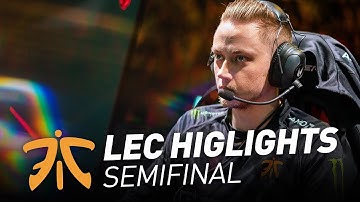 Fnatic Highlights | LEC Playoffs Semifinal (FNC vs OG)