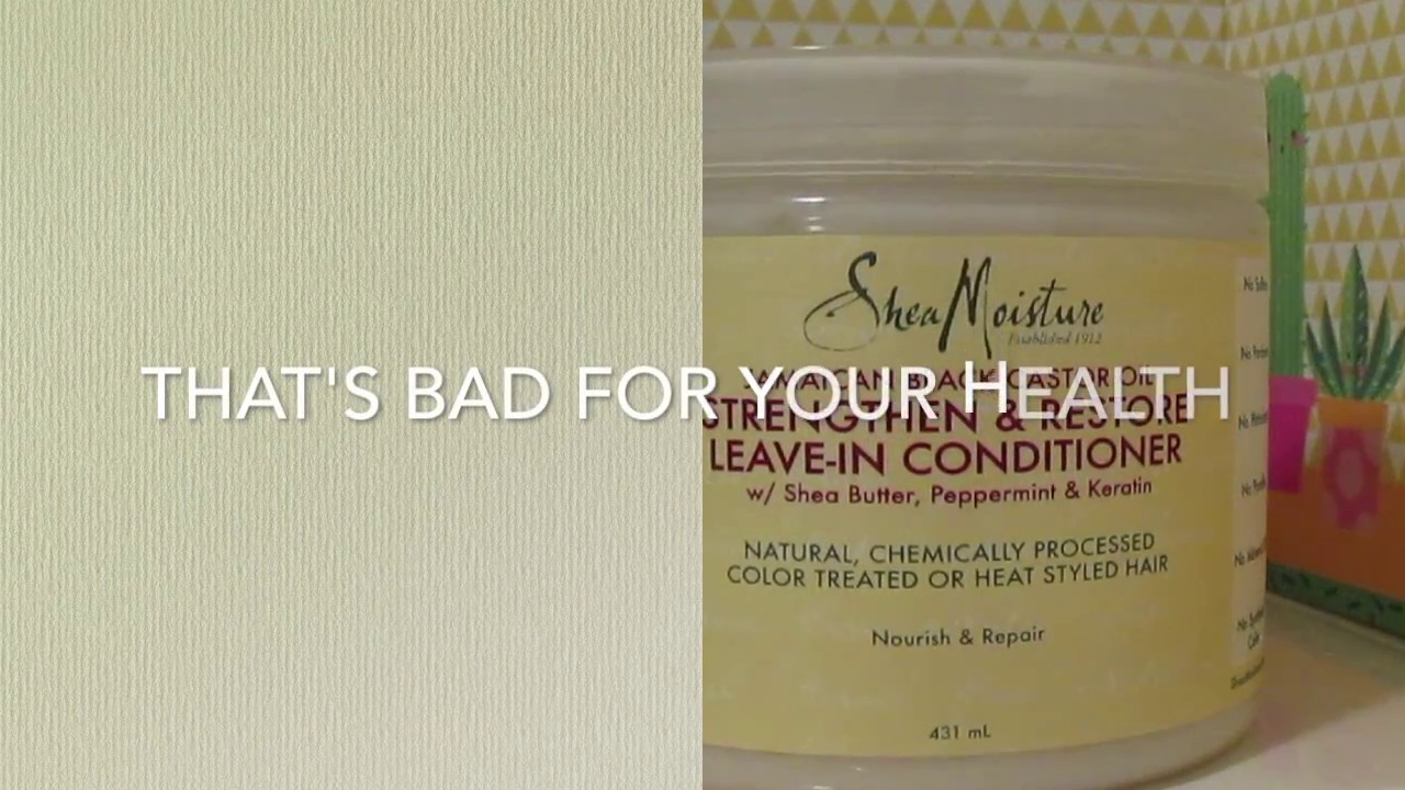 WHATSINIT SHEA MOISTURE JBCO LEAVE IN (NO VOICE OVER) YouTube