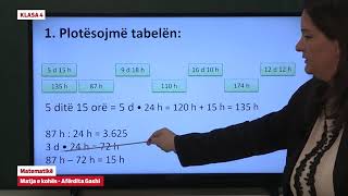 4074 - Matematikë - Matja E Kohës