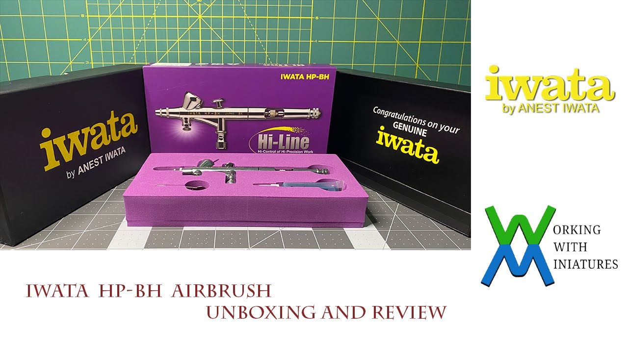 Iwata HP BH - Unboxing and Review - YouTube