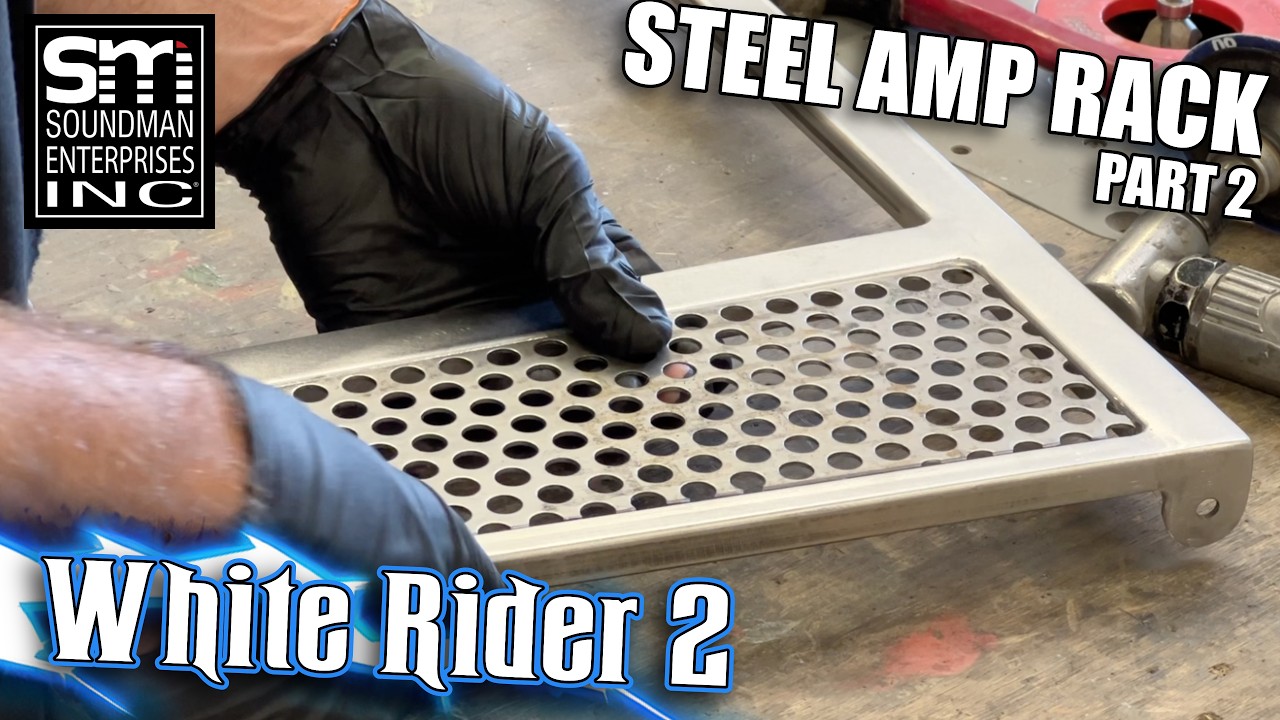 Grand Marquis STEEL AMP RACK Part 2 - WHITE RIDER 2