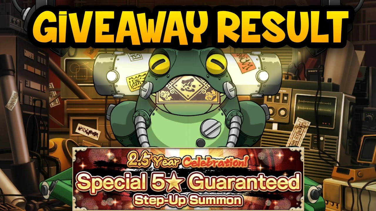 GIVEAWAY RESULTS | 2.5 Year Celebration Special | Naruto x Boruto Ninja Voltage