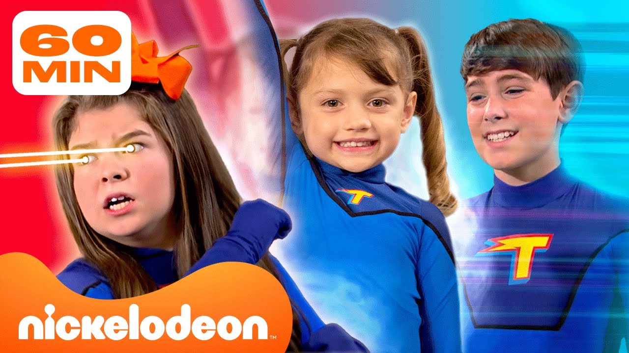 De Thundermans | Eén uur aan superheldengevechten uit de Thundermans! 💥 | Nickelodeon Nederlands