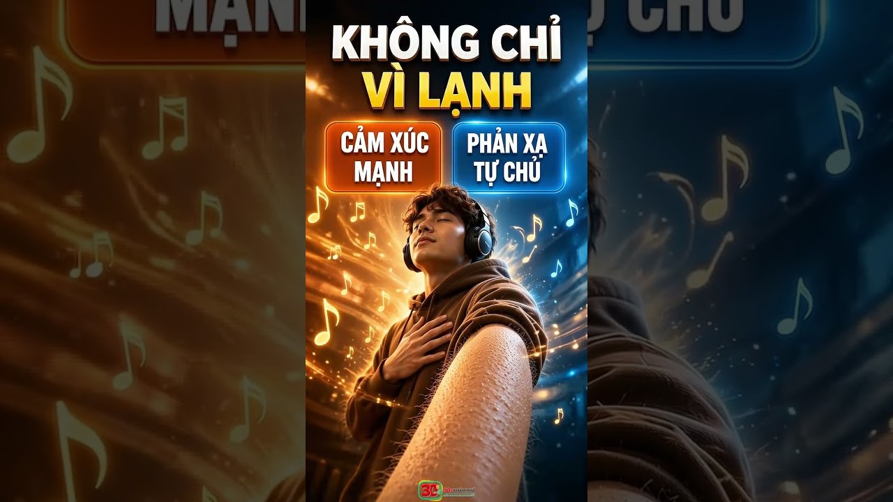 Vì sao lạnh hoặc xúc động lại nổi da gà?