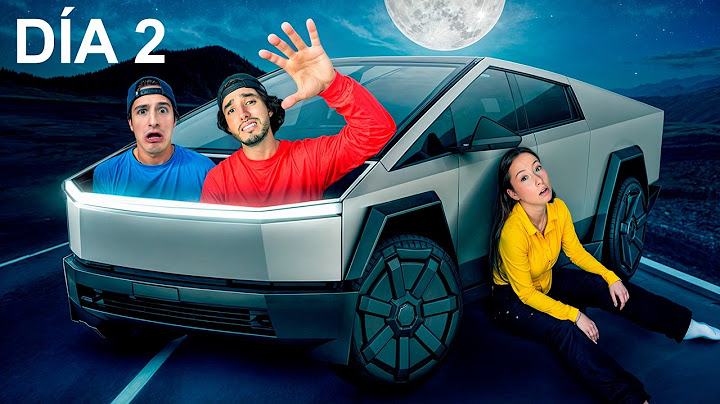 SOBREVIVI 24 HORAS EN UNA CYBERTRUCK