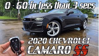 2020 Chevrolet Camaro SS: Start up \& Review