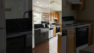 Kitchen Transformation: Builder Oak → Modern Luxury Black | AI Visualization