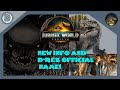JURASSIC WORLD REBIRTH NEW INFO, IMAGES AND THE D-REX OFFICIAL NAME! [The Dinorex Gaming]