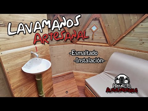 Handmade Bathroom Sink -Glazing and Installation-