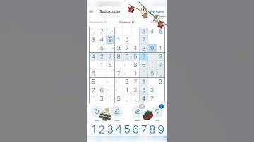 Sudoku.Com - Daily Challenge (Dec 24, 2022) | MEDIUM